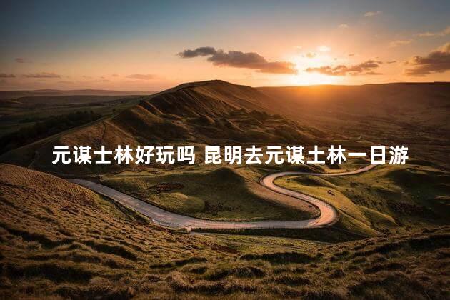 元谋士林好玩吗 昆明去元谋土林一日游
